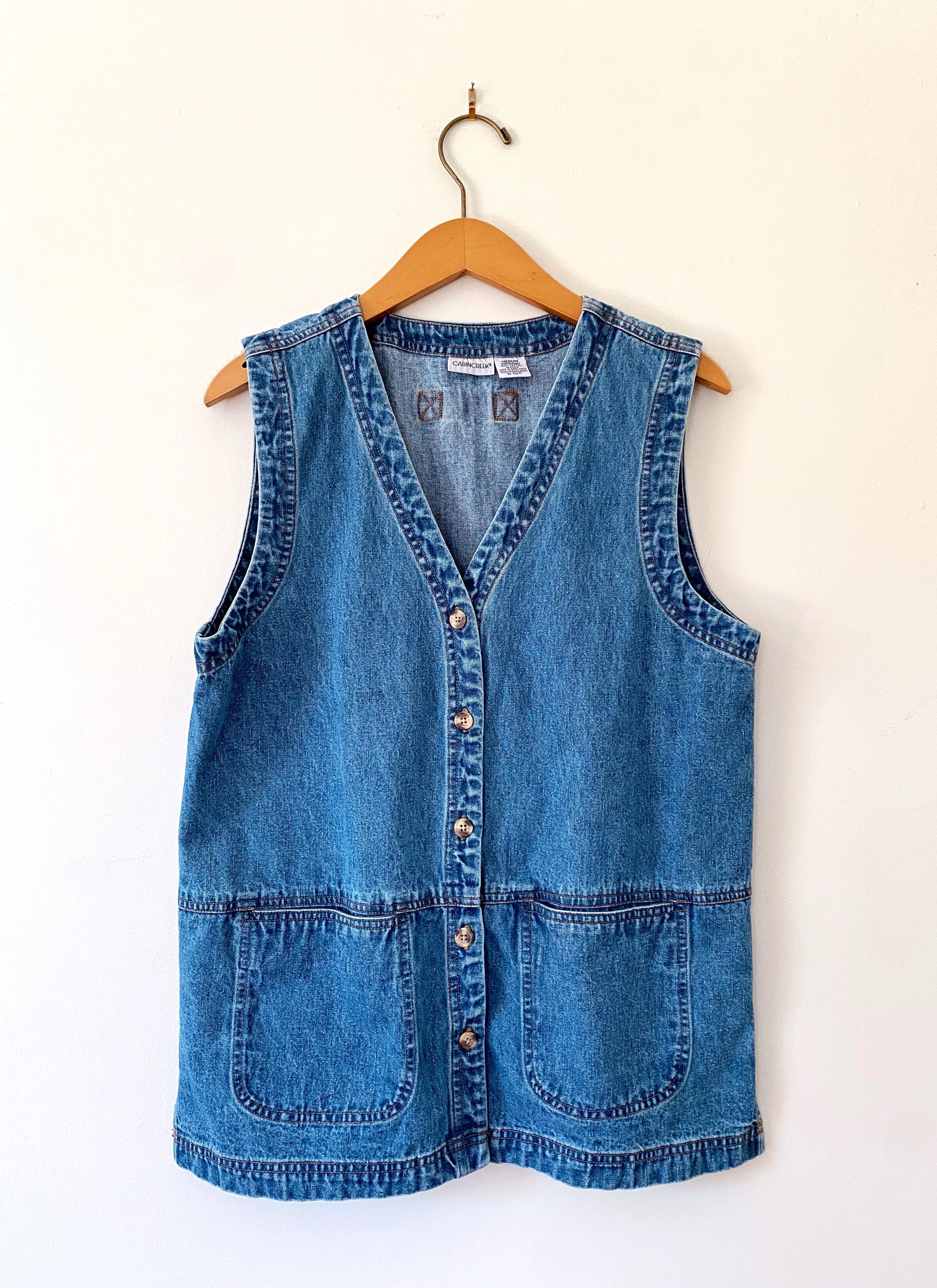 Denim Chore Vest