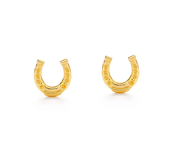 Horseshoe Stud Earrings