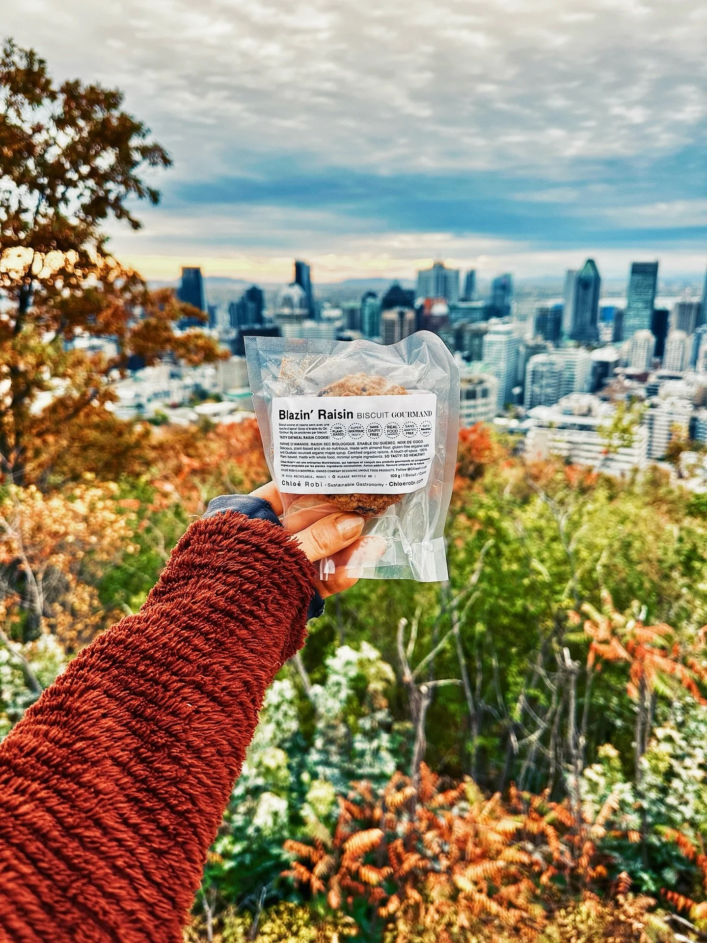 Blazin’ Raisin #Cookies #Chloerobi Our raisin oatmeal cookie goes beyond the familiar comfort of cinnamon. The blend of nutmeg, cloves, and cinnamon creates a more dimensional flavour layered, aromatic, and balanced.
It’s a fall favourit