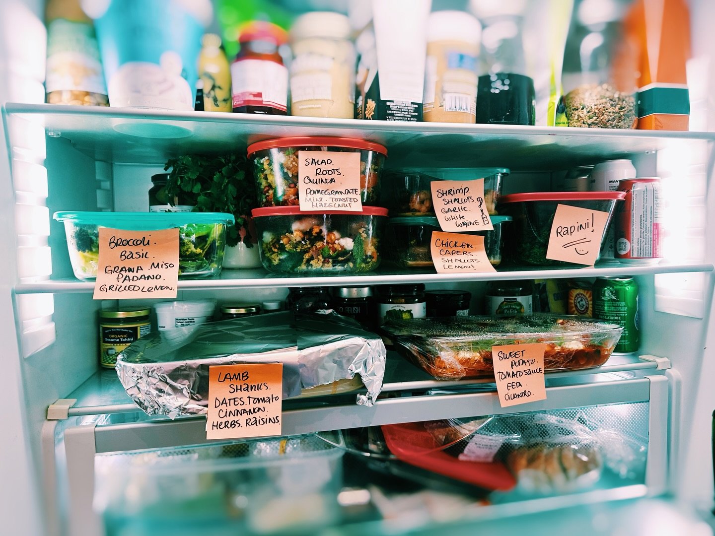 Nothing trendy. Just ingredient-forward, intelligent cooking.

Bright green broad beans, pomegranate, fresh herbs, red endive, pecorino romano, miso, rapini, medjool dates, cinnamon, tomato, citrus, capers, toasted nuts, good olive oil.

Textures, fl