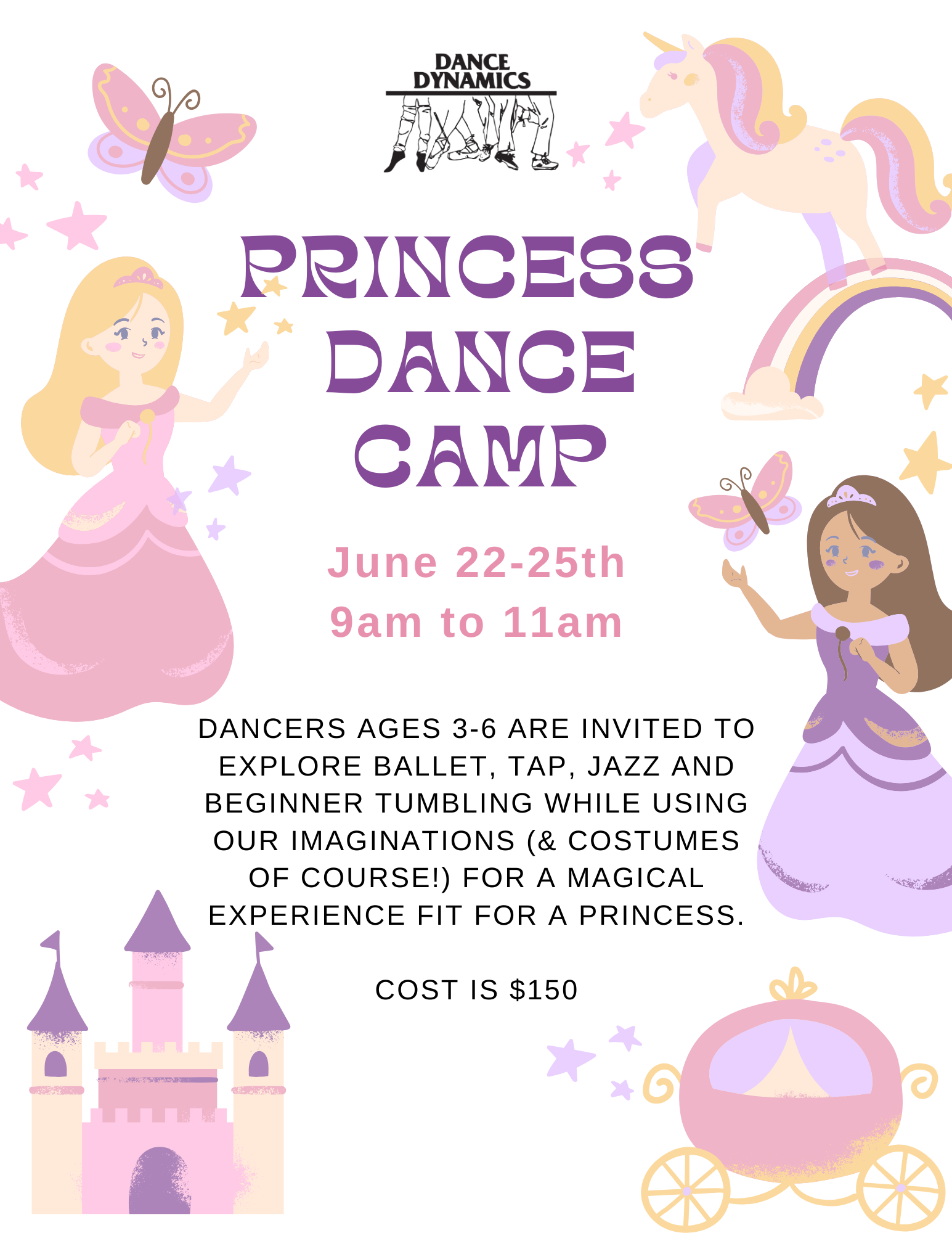 Prince + Princess Dance Camp
