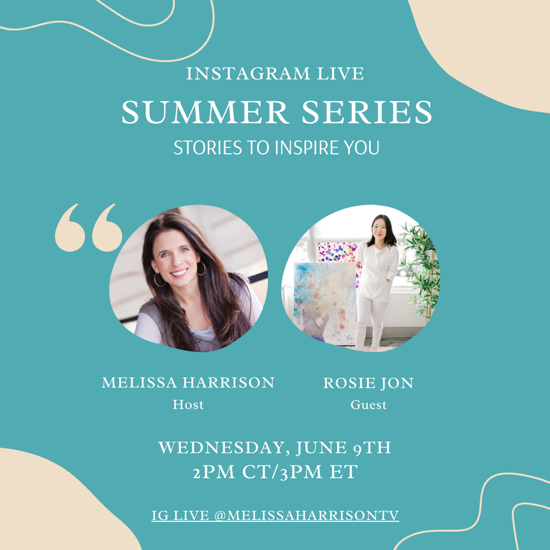 Summer IG Live Series: Stories to Inspire You — Melissa Harrison