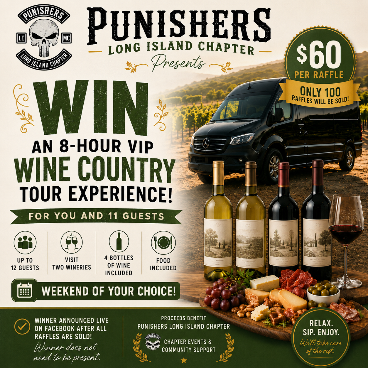 Ultimate VIP Long Island Winery Tour Experience