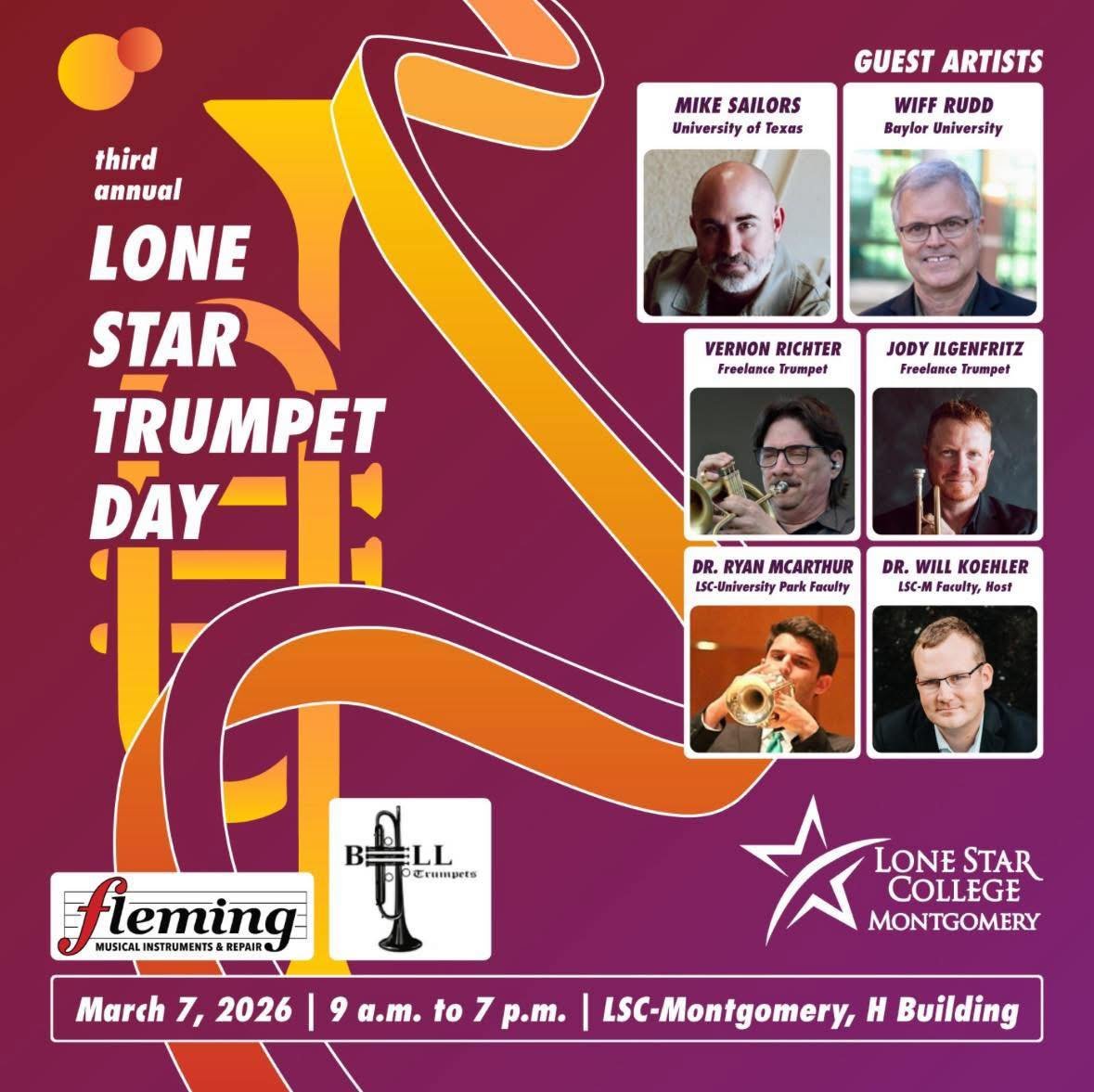 Guest Artist - Third Annual Longhorn Trumpet Day at Lone Star College