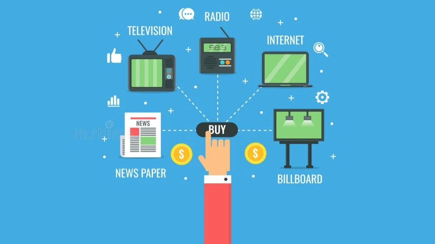 What is digital media buying and planning in advertising?