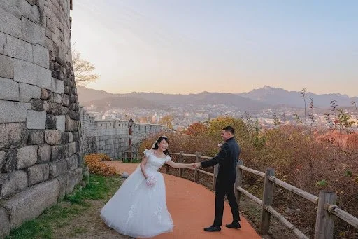 Wedding photo taken at Naksan park