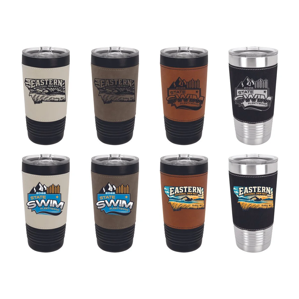 20oz Leatherette Tumbler