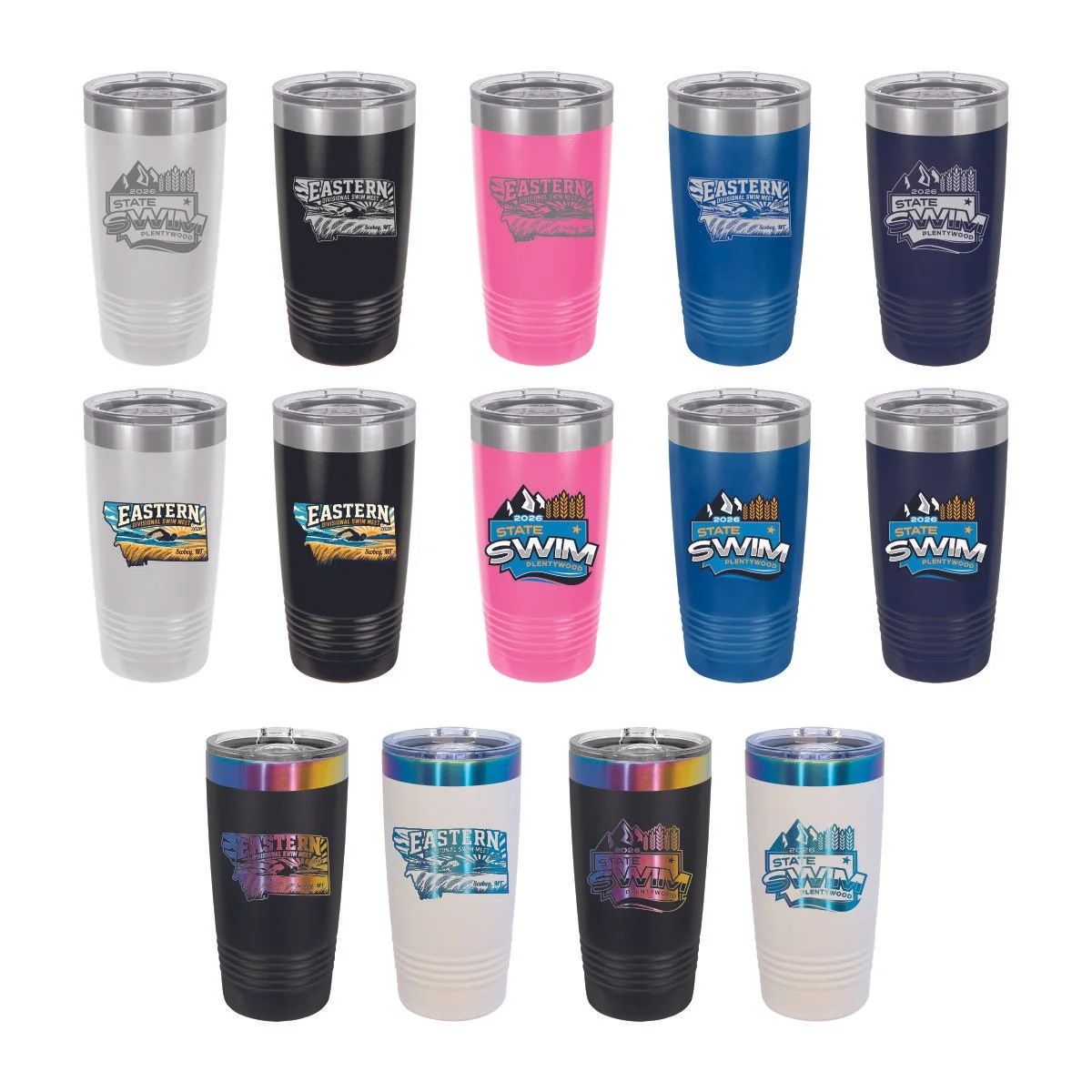 20oz Powder Coated Tumblers