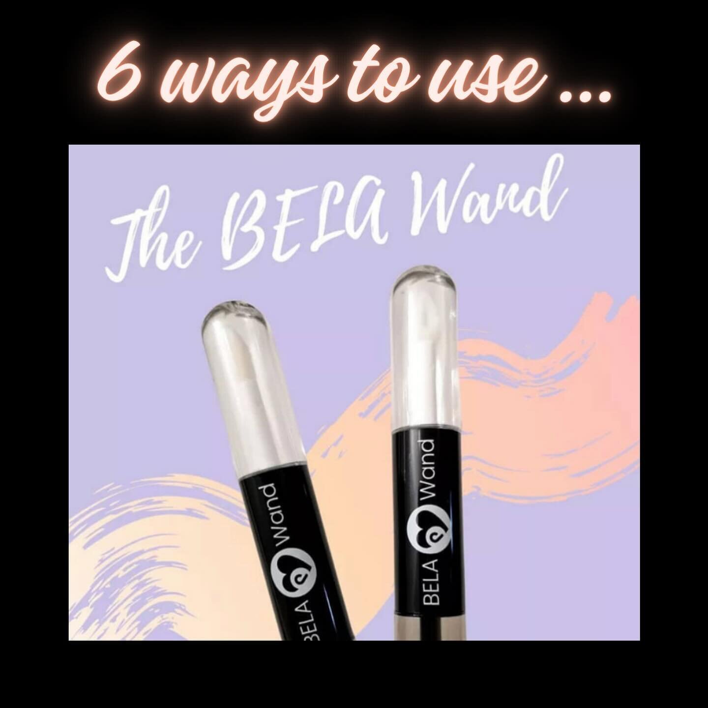 Scroll to 6 see amazing uses for the BELA Wand➡️ 

🩷This is our most re-purchased product and for good reason! 

BELA wands&hellip;
▪️replace up to 7 (or more) traditional disposables and are more sanitary!
▪️double as a touch up container, so you c