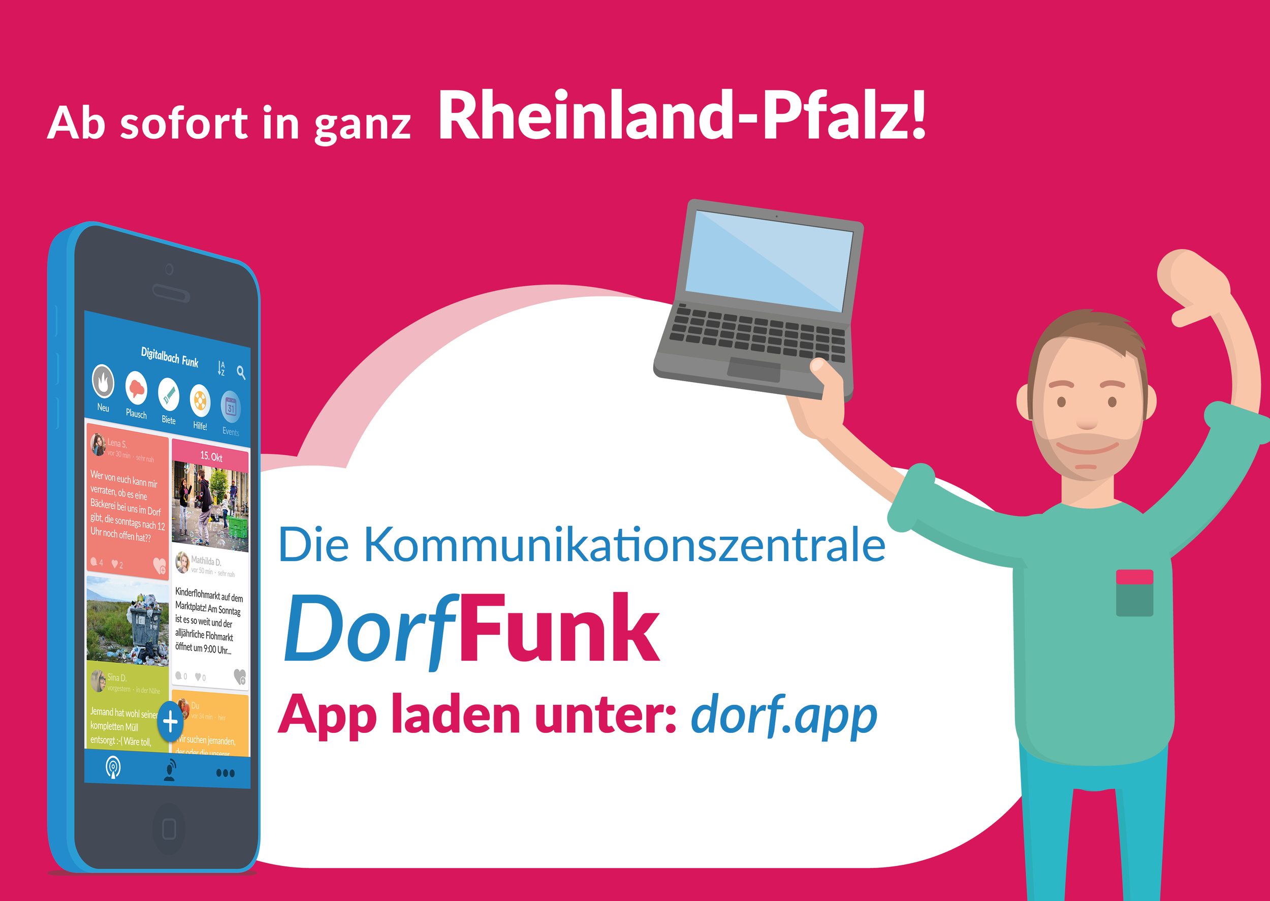 DorfFunk ab sofort kostenfrei verfügbar