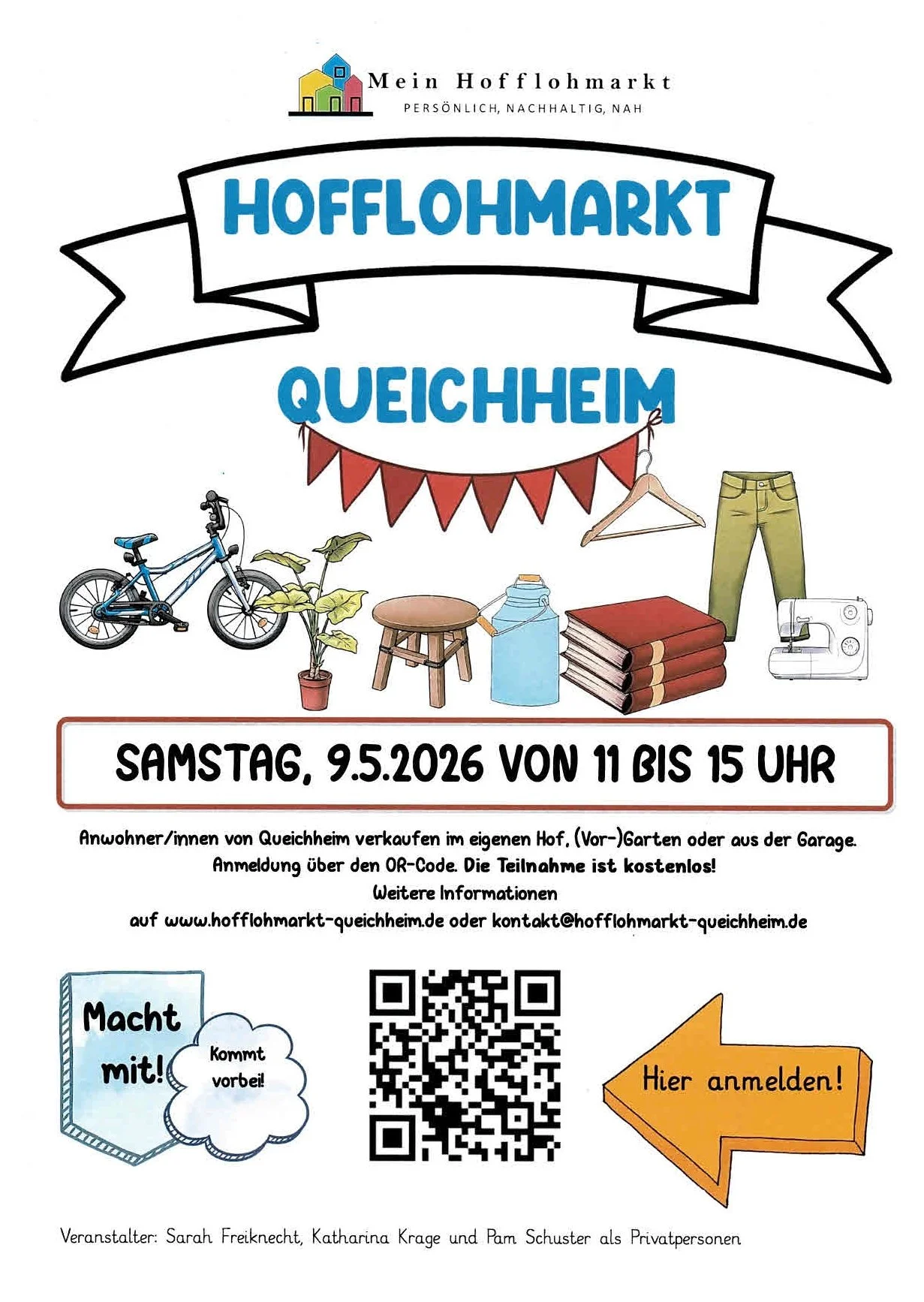 Hofflohmarkt in Queichheim