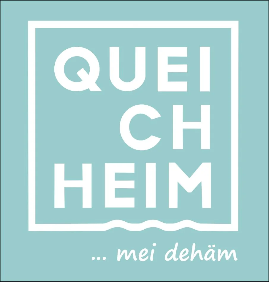 Queichheim Shirt in Türkis/Weiß