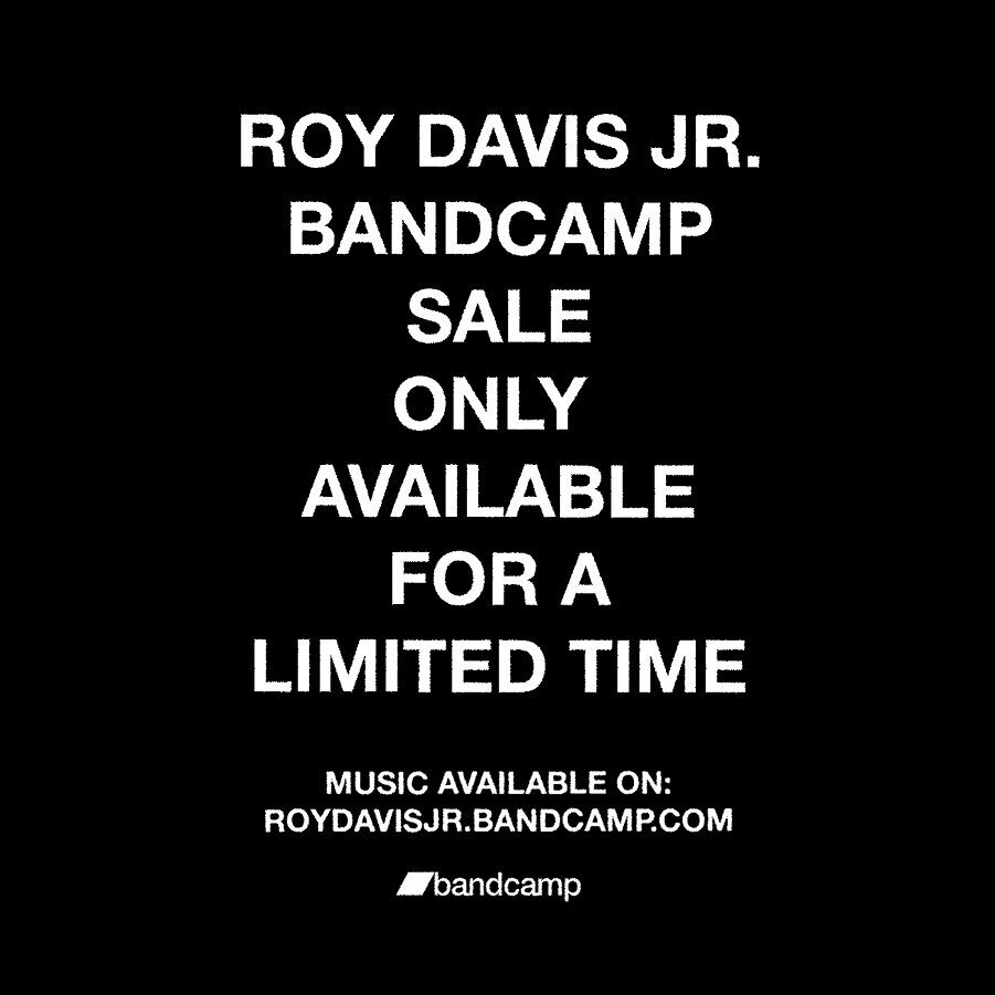 Last few hours of the @bandcamp sale as part of their fee wavier day.

Some new and old tracks! Most of which have never been digital and won&rsquo;t be available online digitally for long!

Love for all the support!

Link in bio. Also check out the 