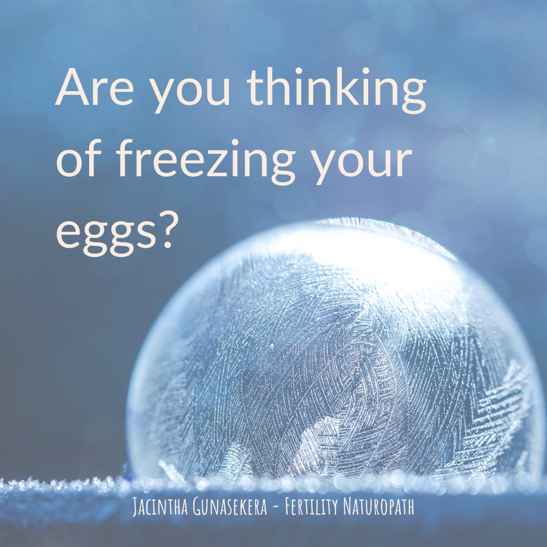 Have you been seeing a lot about egg freezing lately?​​​​​​​​
​​​​​​​​
I have &amp; I love it!​​​​​​​​
I'm ALL FOR any REAL conversation about our fertility &amp; how best to support it. That includes fertility preservation measures like egg freezing