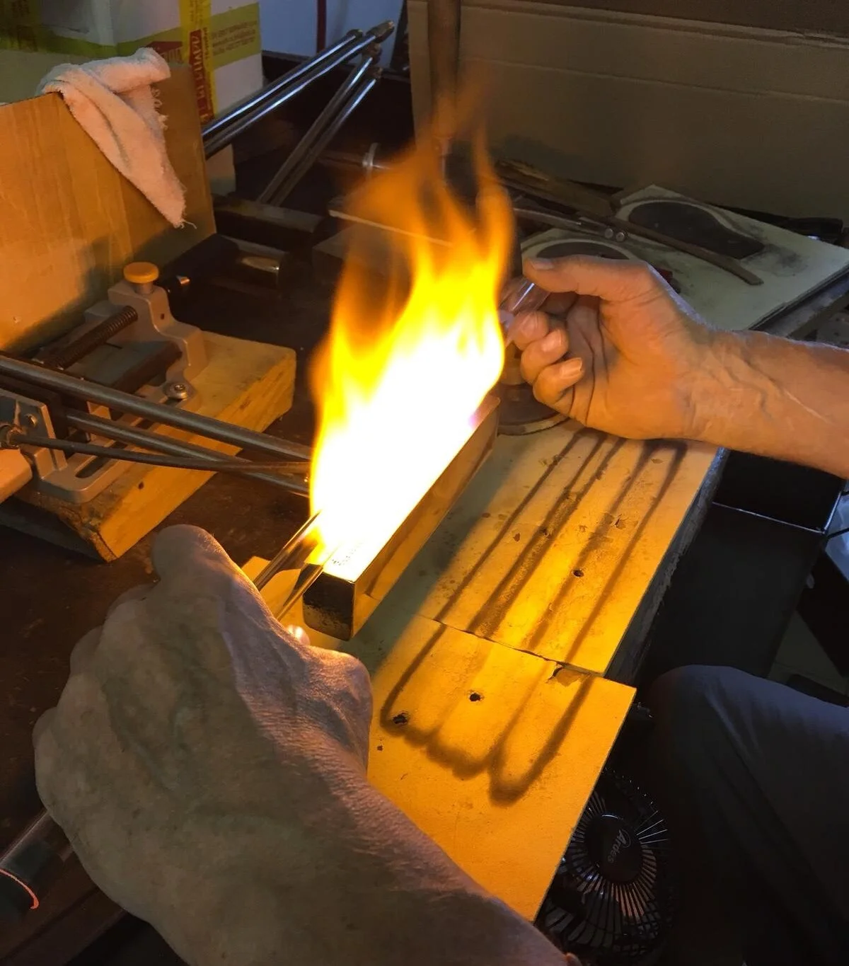 wielding Modern & Traditional Technology