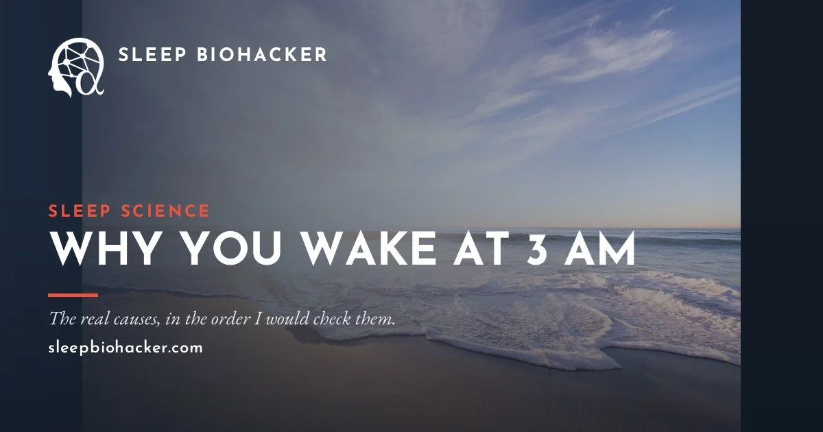 Why You Wake Up at 3 AM (and How to Get Back to Sleep)
