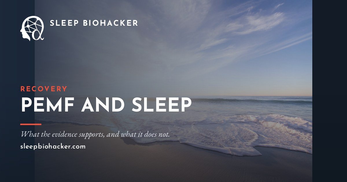 PEMF and Sleep: What It Actually Does, and What I Use