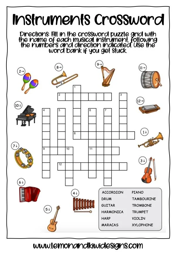 Children's Literacy Activities — Lemon & Kiwi Designs