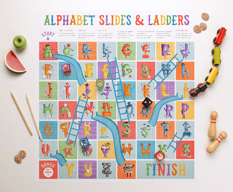 11 Free Printable Literacy Board Games For Kids Lemon Kiwi Designs