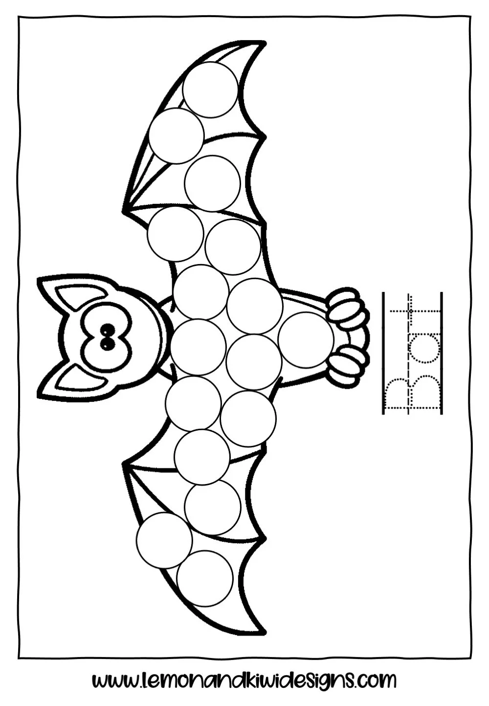 Free Halloween Do A Dot Printables FREE PRINTABLE TEMPLATES