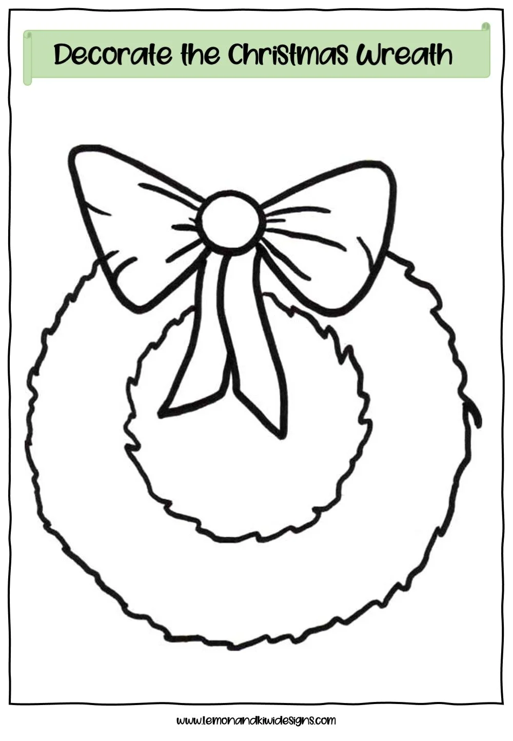 Free Christmas Printable Playdough Mats — Lemon &amp; Kiwi Designs
