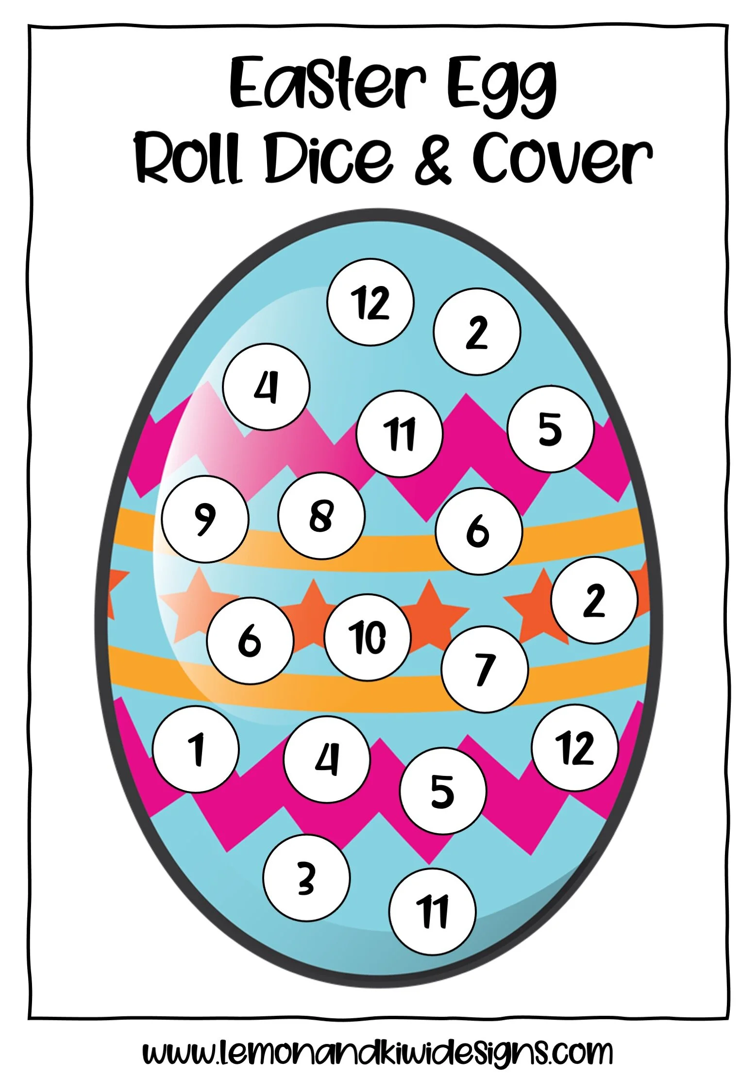 Free Easter Math Printables For 2022 Lemon Kiwi Designs