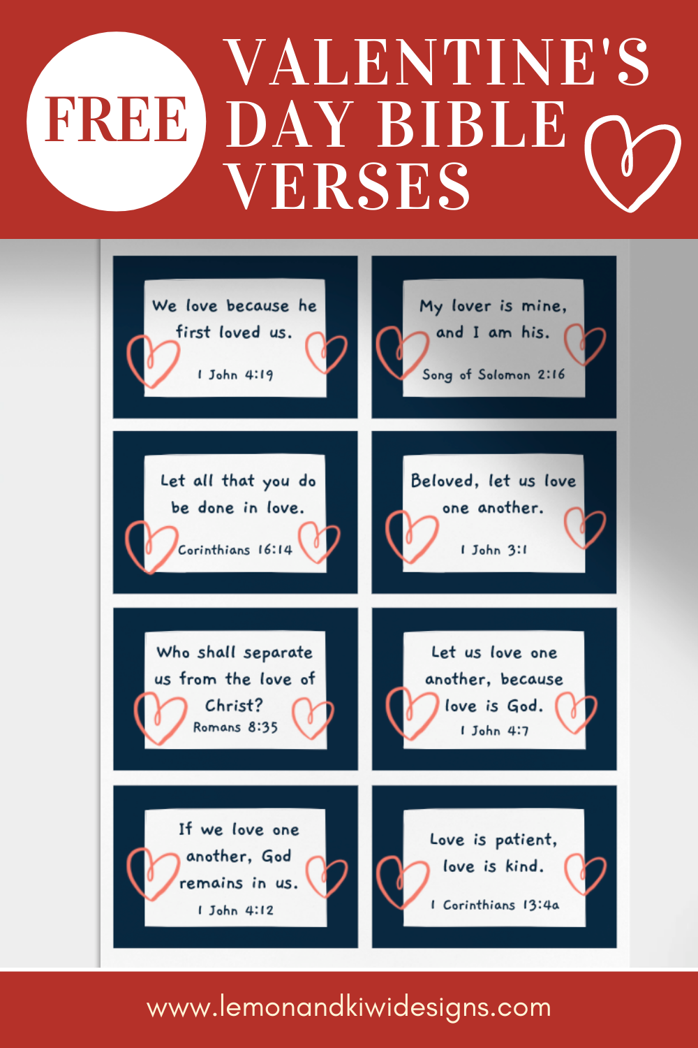 Scriptures For Valentine S Day 25 Beautiful Bible Verses For Valentine's Day (+ Free Valentine's Bible  Scripture Printables) — Lemon & Kiwi Designs