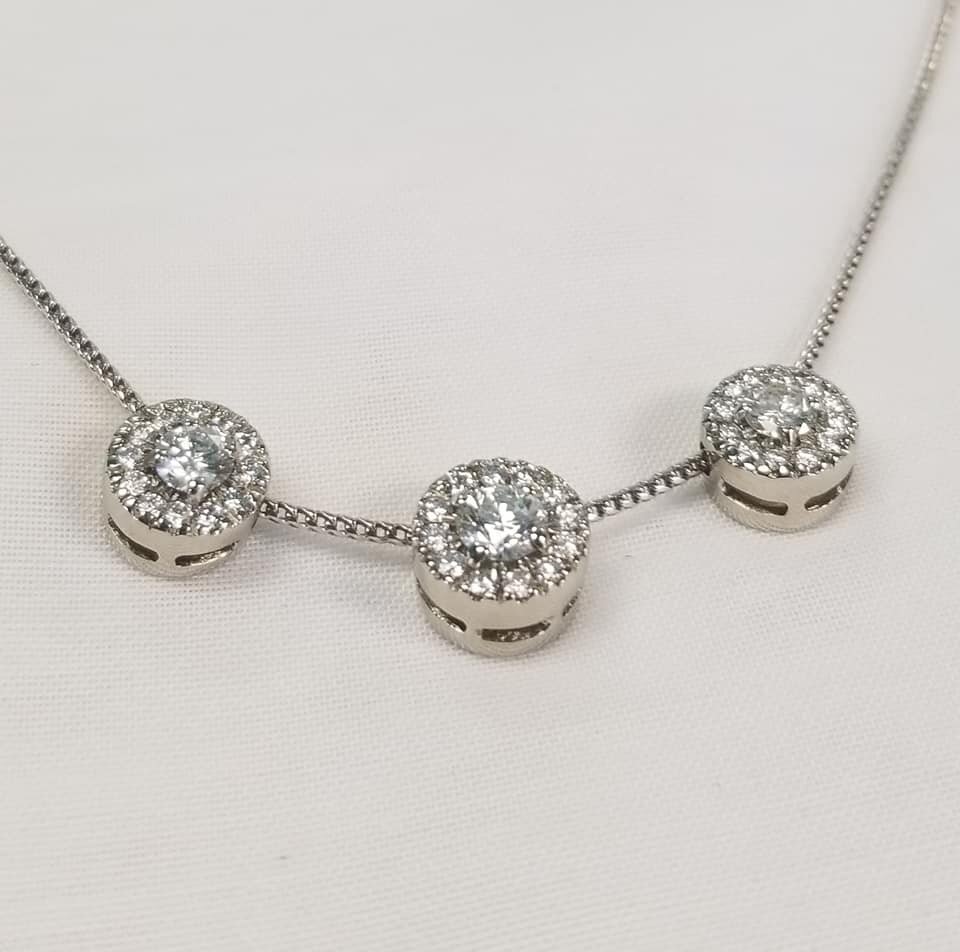Diamond Slide Necklace