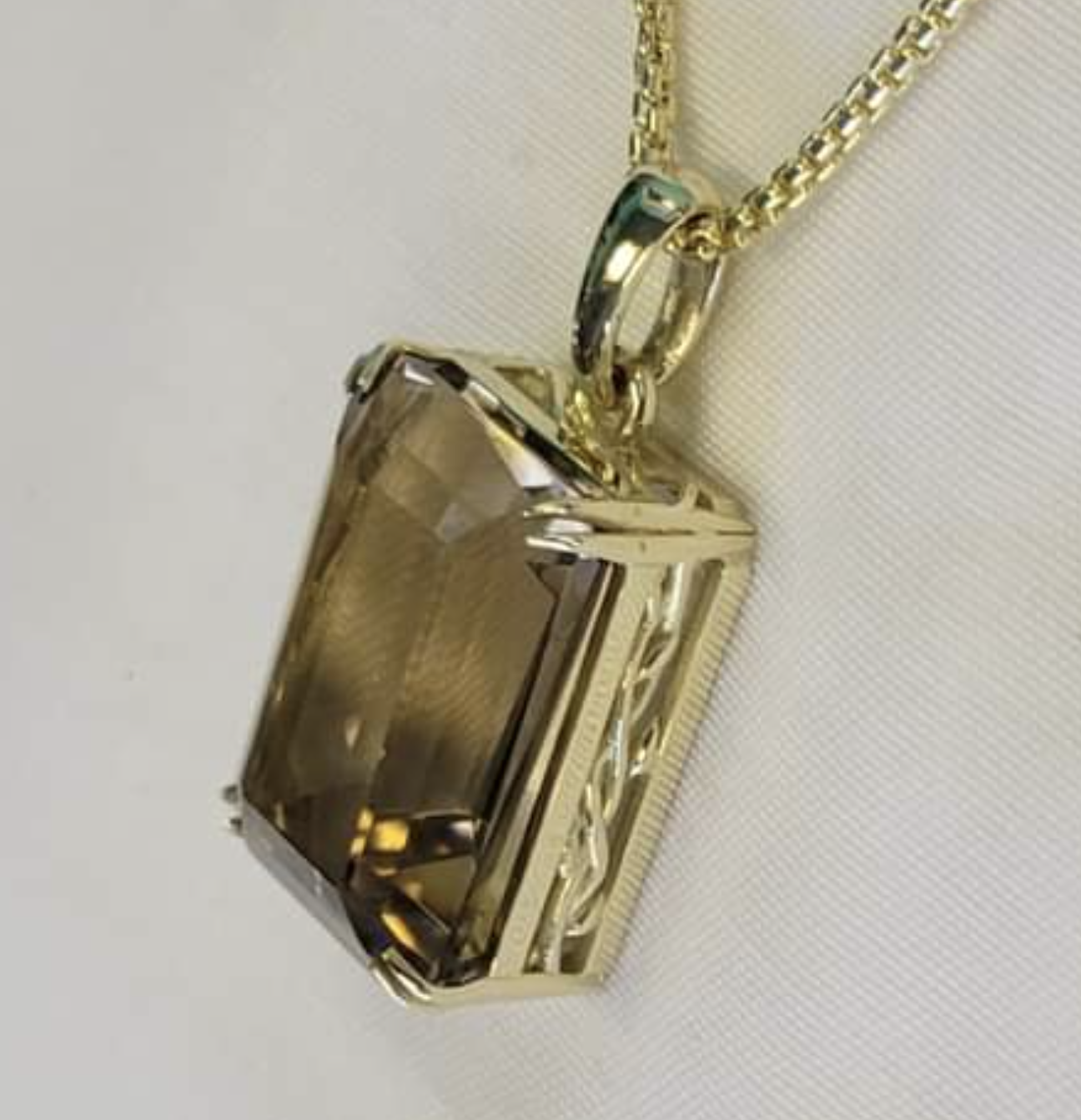 Smokey Topaz Pendant