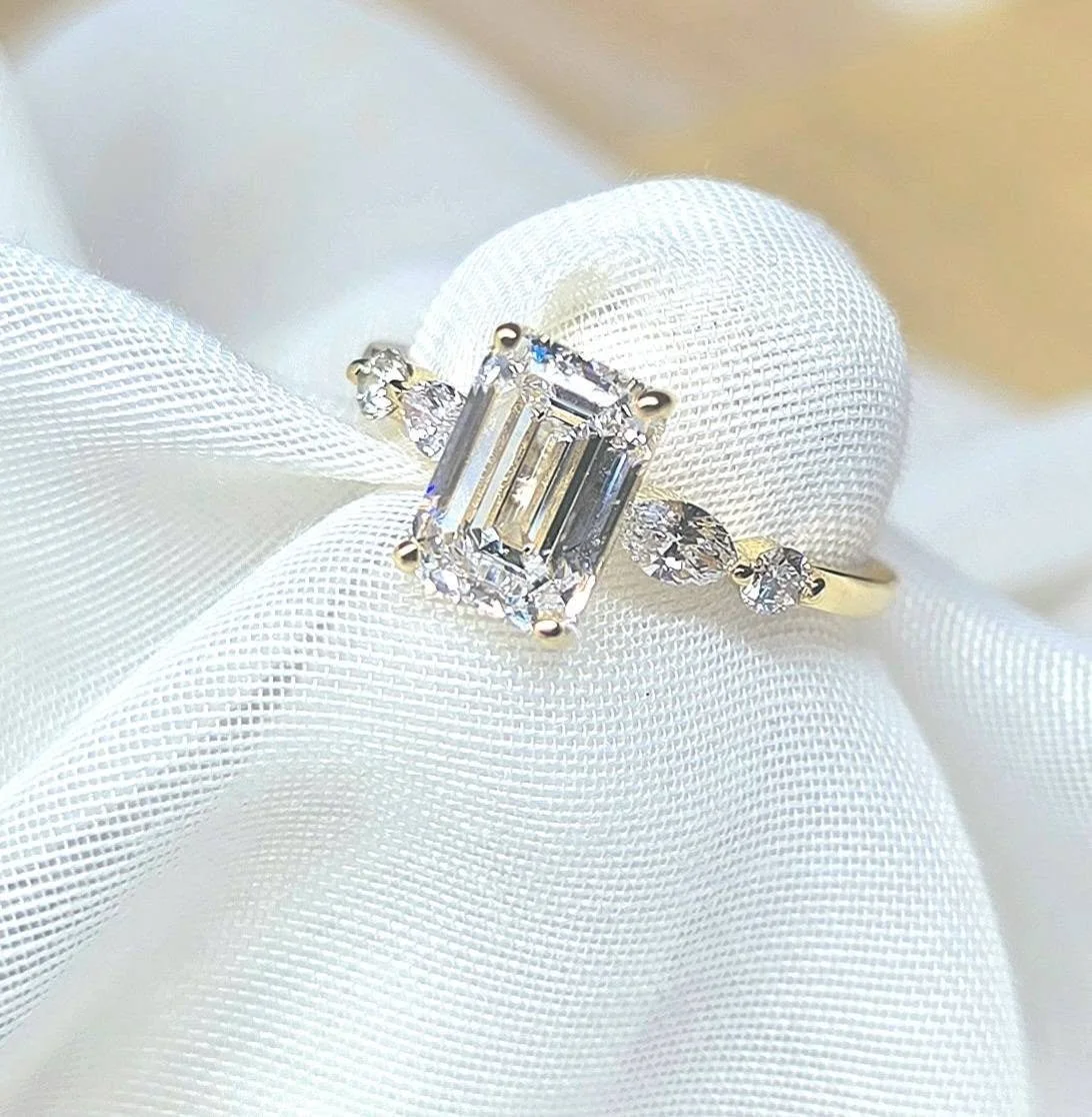 14kt Yellow Gold Engagement Ring