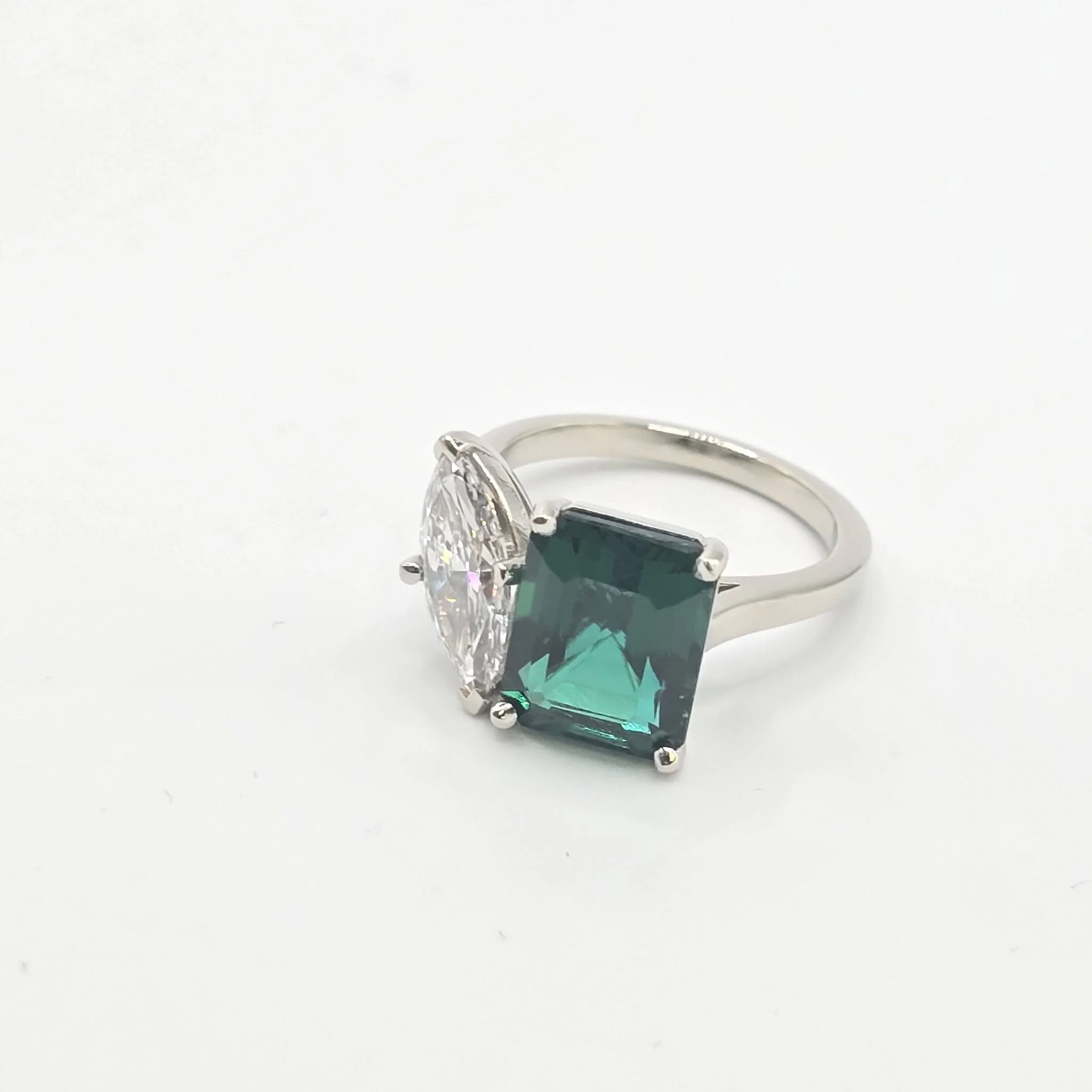 14kt White Gold Engagement Ring