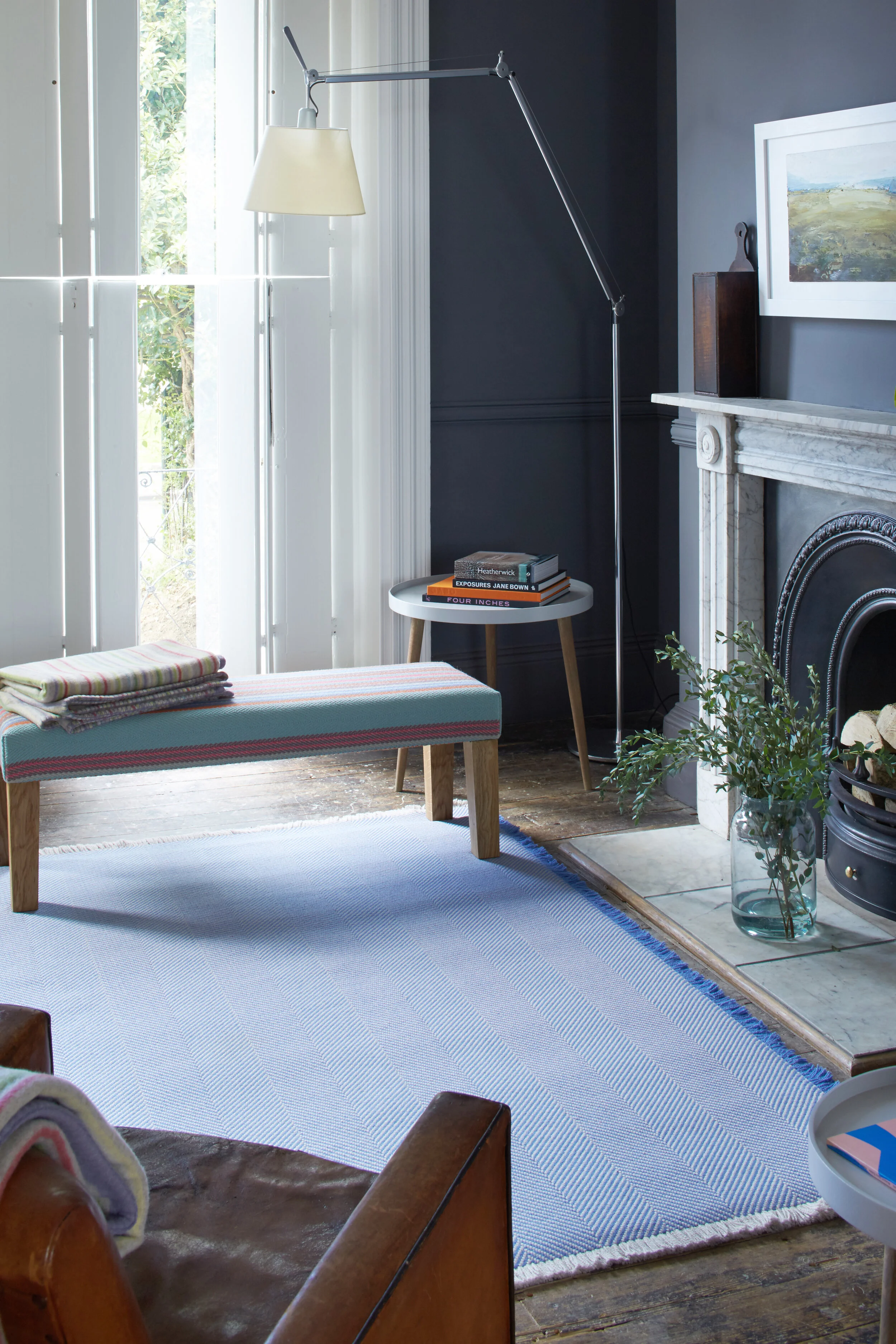 Williamsburg Rug, Peach — ROGER OATES DESIGN