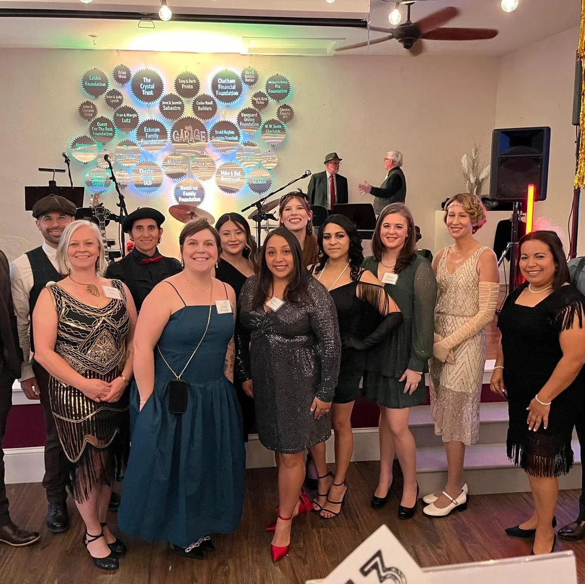 Just a throwback to some of our favorite photos from the 2024 Garage Holiday Auction fundraiser! Do you have your outfit ready for Saturday? 🕺 #DeckTheHallsWithDiscoBalls

RSVP now to join us for the best holiday party of the year! Visit the link(s)