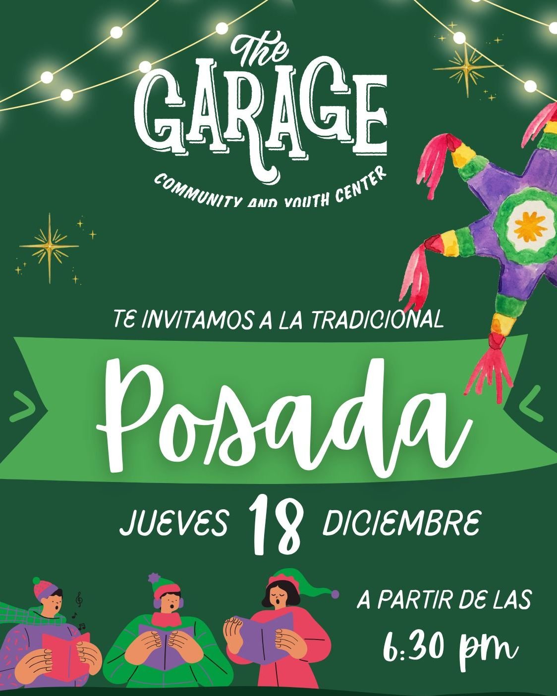🌟 &iexcl;Te invitamos a la tradicional Posada con Pastorela Navide&ntilde;a! 🌟

Jueves el 18 de diciembre
A partir de las 6:30pm
Te esperamos en Avondale Garage, 121 Pennsylvania Ave, Avondale, PA 19311

Una Pastorela Navide&ntilde;a es una obra te