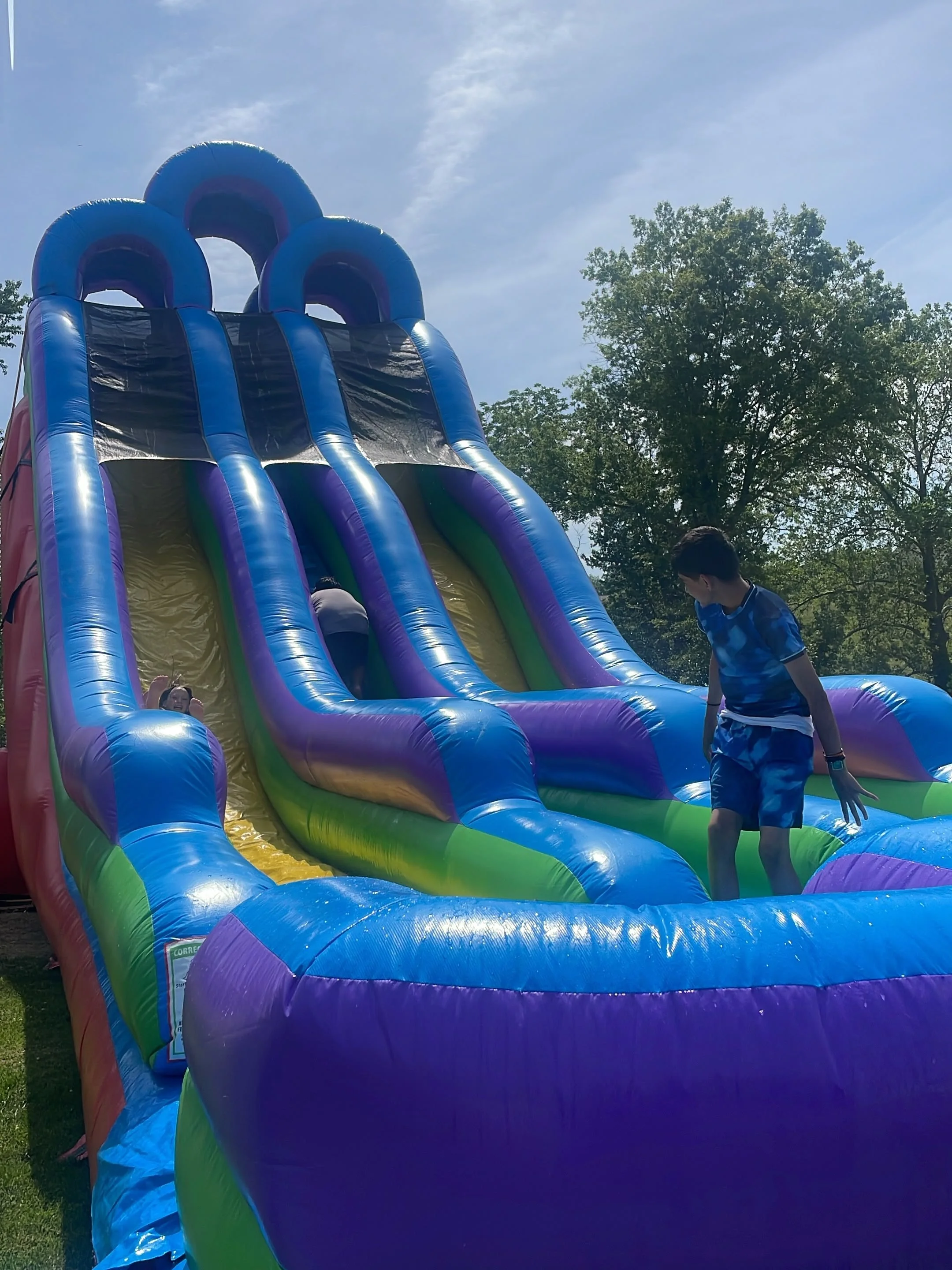 Thursday was our last day of program for the 2025-2026 school year, and as you can see it went out with a bang! Good food, fun games, a massive water slide&hellip;what more could you ask for? 😎🛝