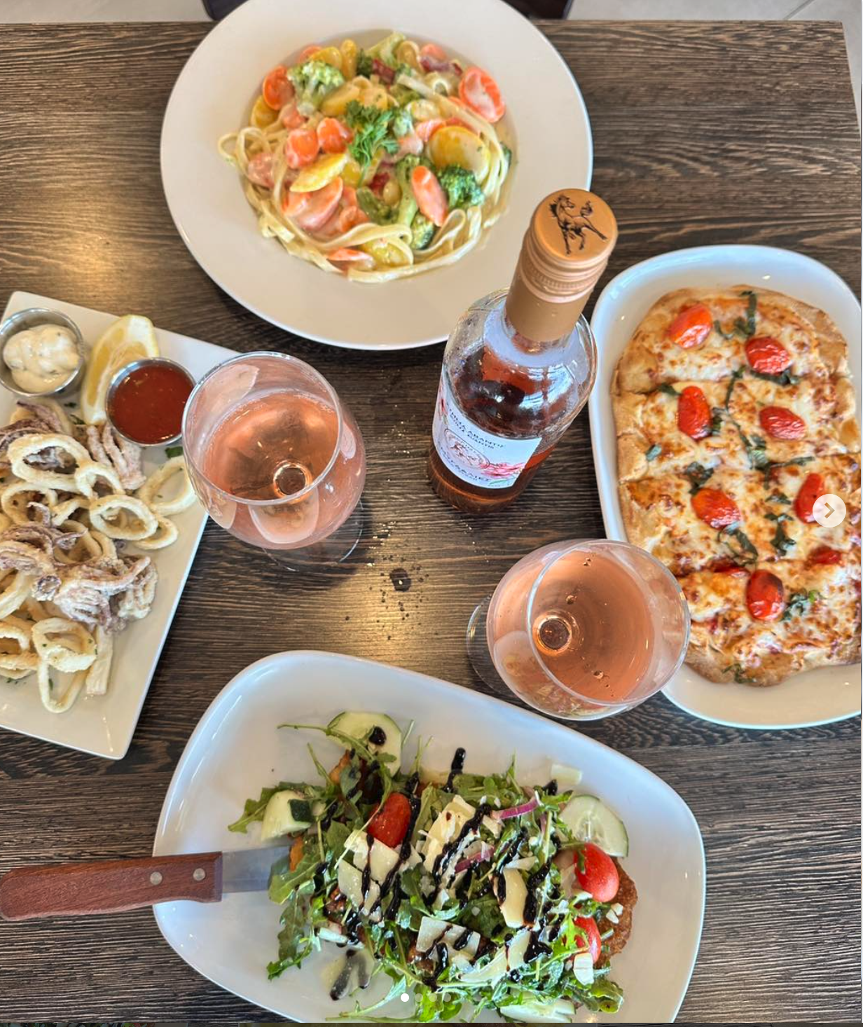 picture of a variety of dishes Adams Restaurant 1 Wildwood NJ Breakfast Lunch Dinner North Wildwood boardwalk catering parties events italian american family style parties