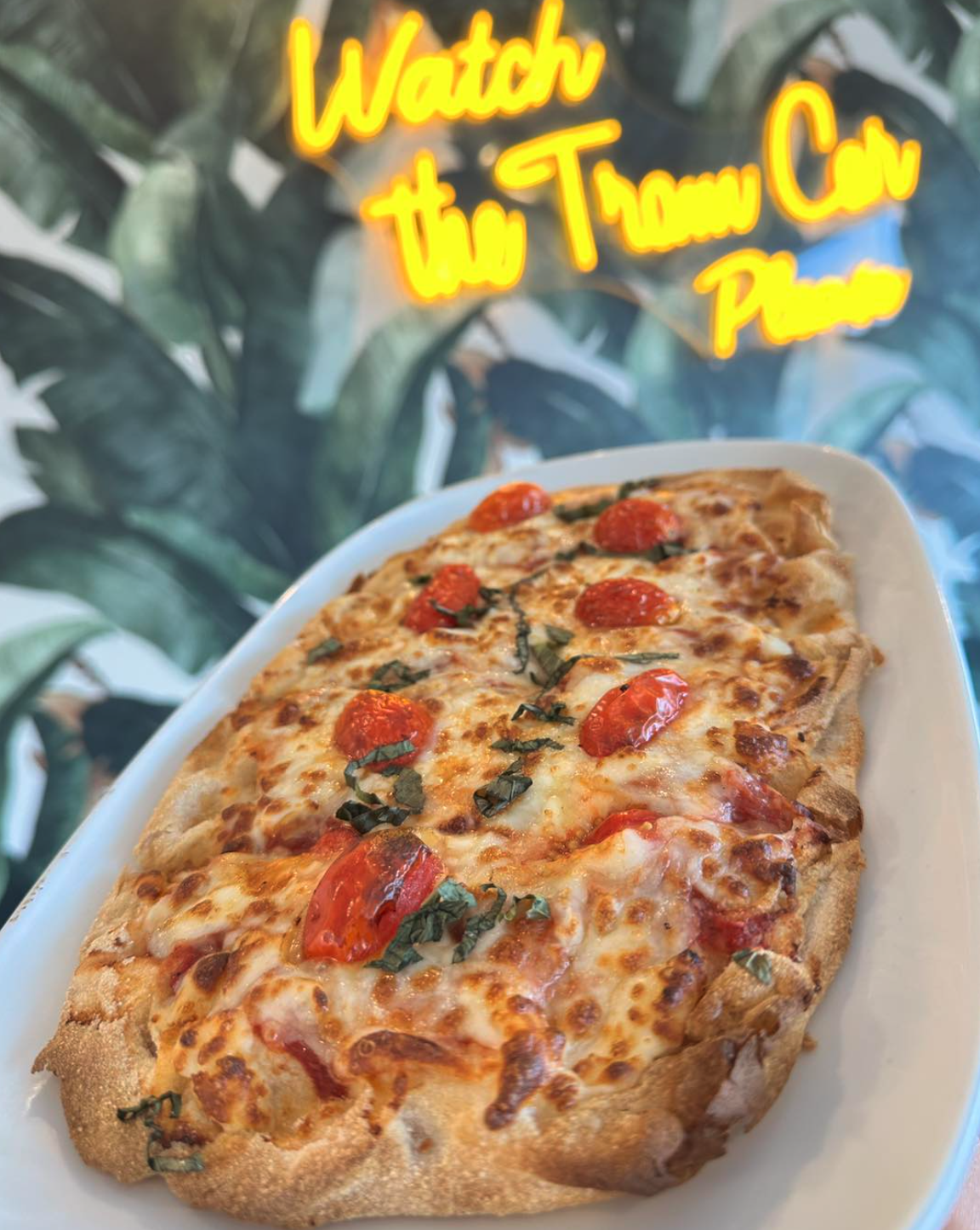 picture of flatbread pizza Adams Restaurant 1 Wildwood NJ Breakfast Lunch Dinner North Wildwood boardwalk catering parties events italian american family style parties