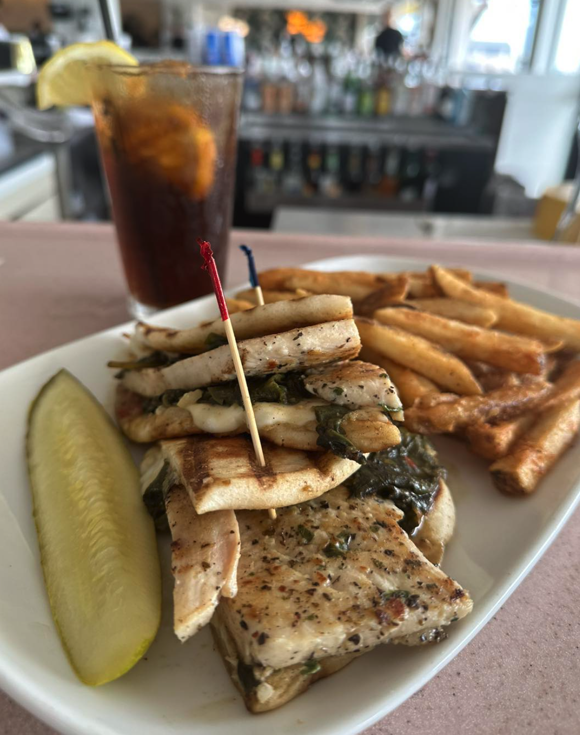 chicken sandwich Adams Restaurant Wildwood NJ Breakfast Lunch Dinner North Wildwood boardwalk catering