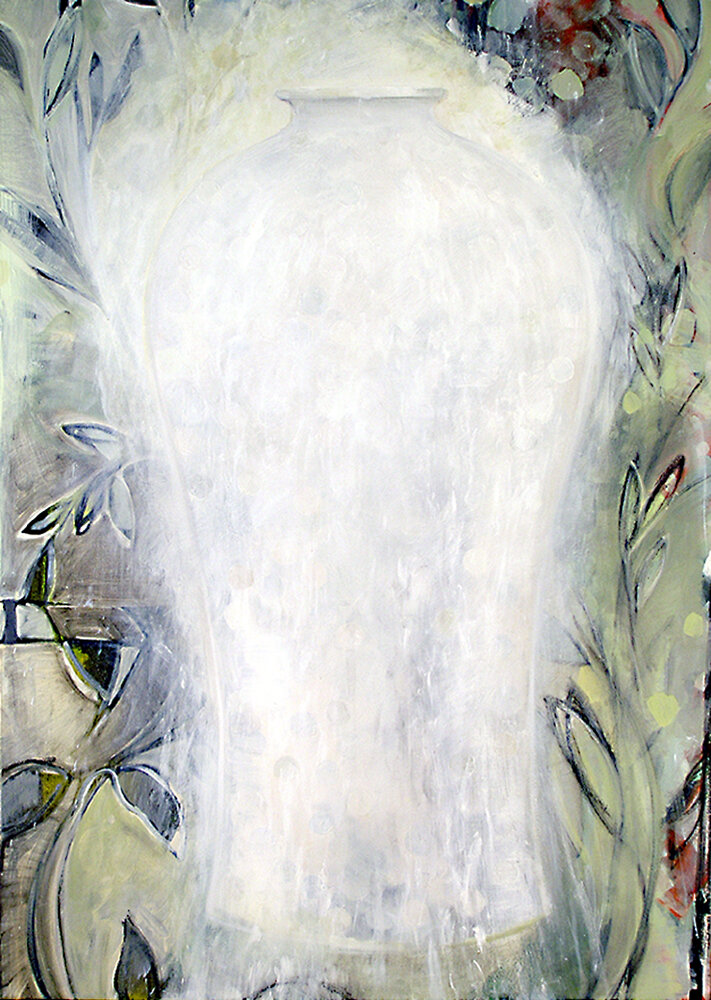 Radiance of the Expectant Bride|oil on canvas. 48" x 34"