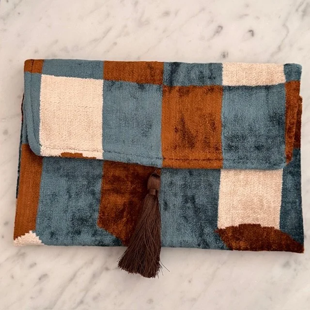 BORSA VELLUTO E SETA