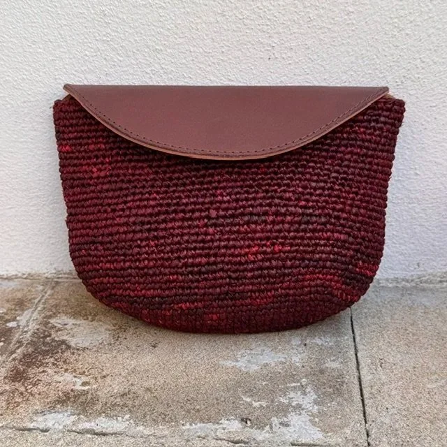 BORSA TRACOLLA IN RAFIA