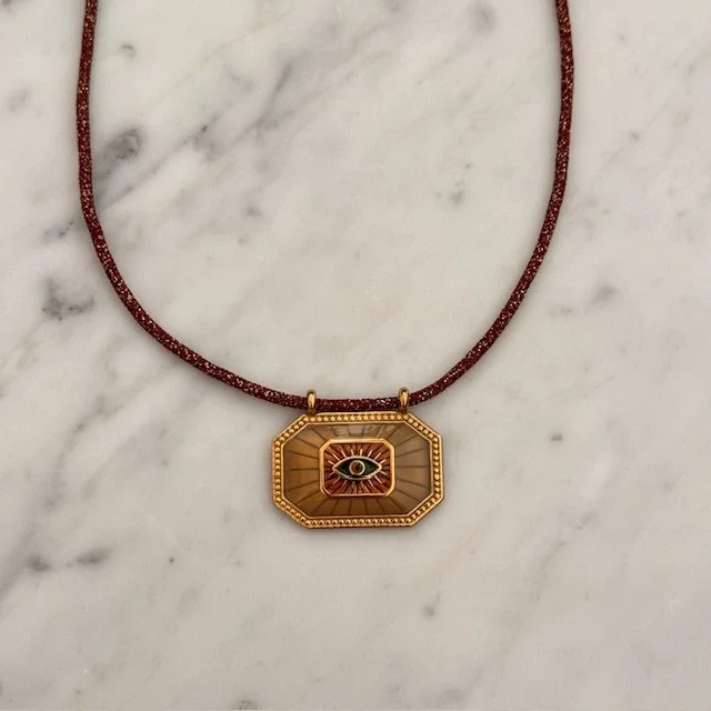 collana ciondolo occhio