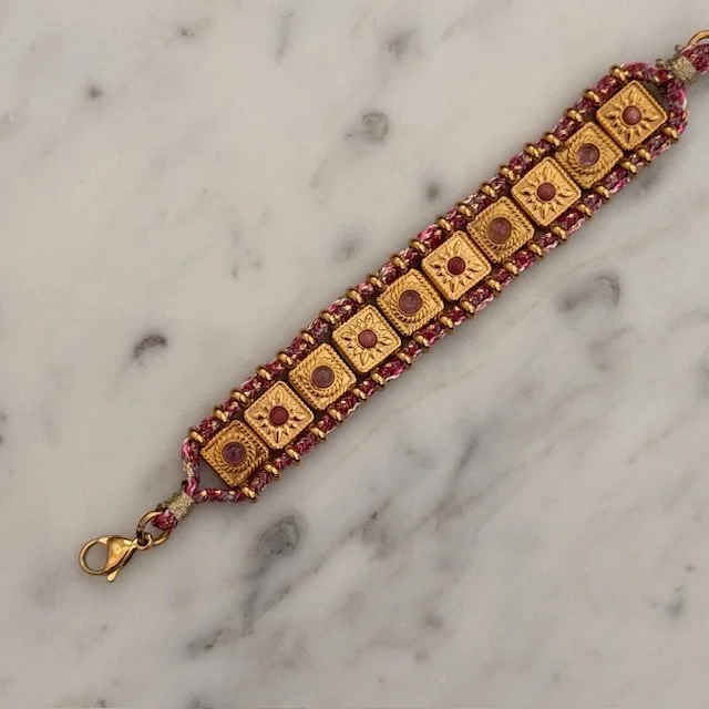 bracciale medagliette