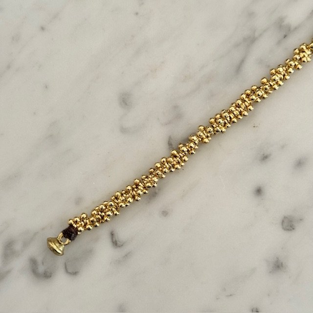 bracciale pallini gold