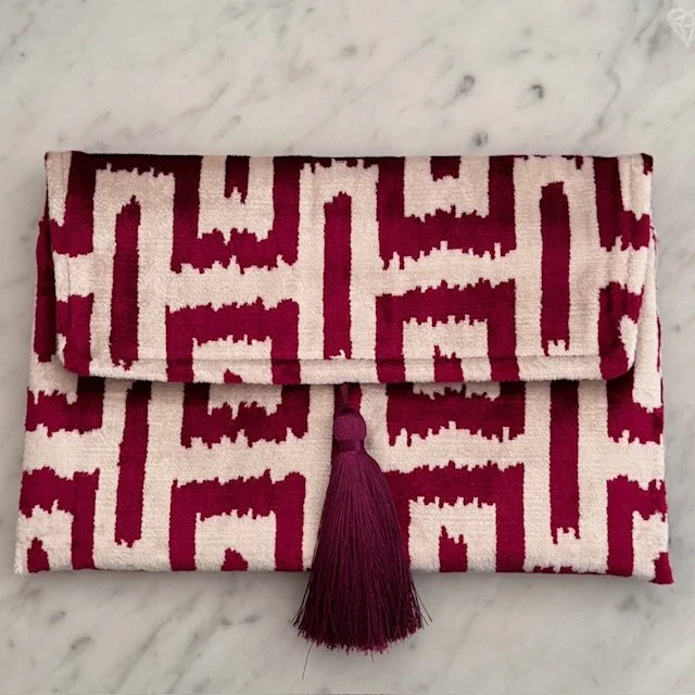 BORSA VELLUTO E SETA