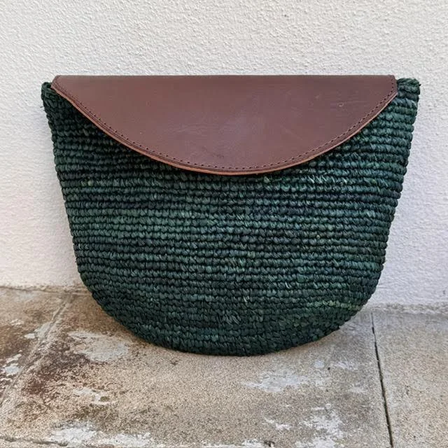 BORSA TRACOLLA IN RAFIA