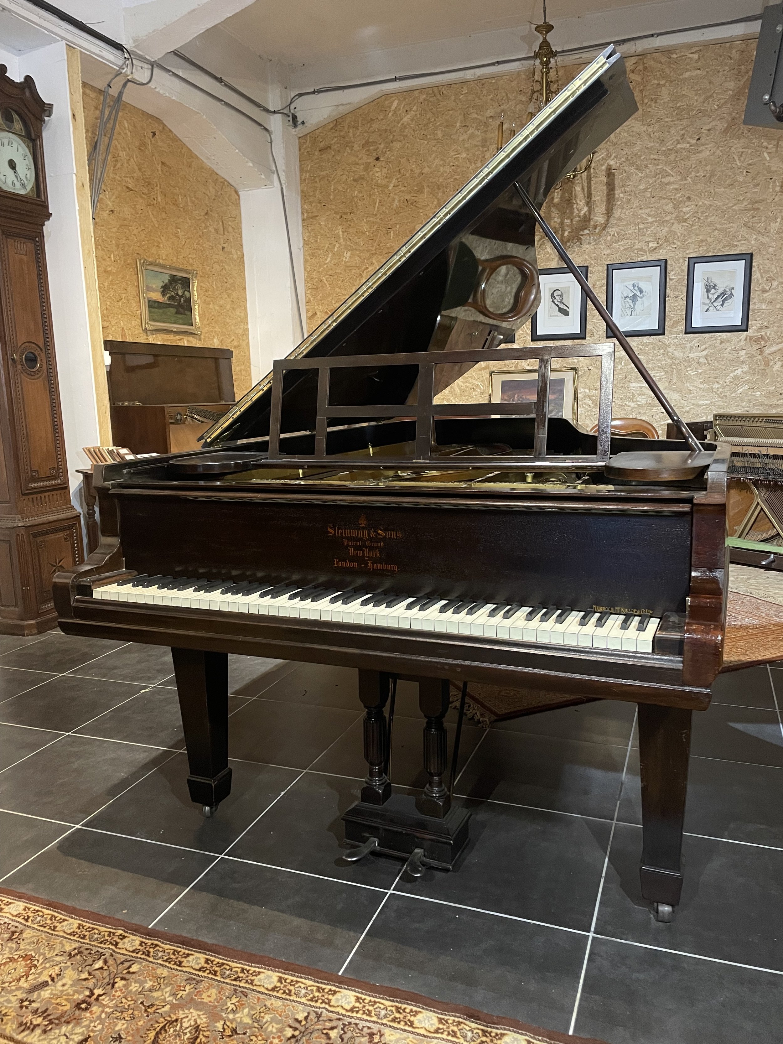 Steinway & Sons model C 53643, bouwjaar 1893-96