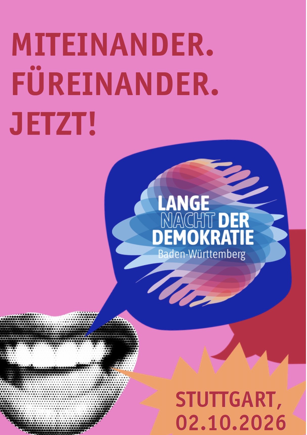 "Aus voller Kehle für die Seele"- und für die Demokratie! TREFFPUNKT Rotebühlplatz, in Stuttgart