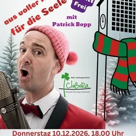 "Aus voller Kehle für die Seele" Weihnachtssingen in Renningen, St.Bonifatius 