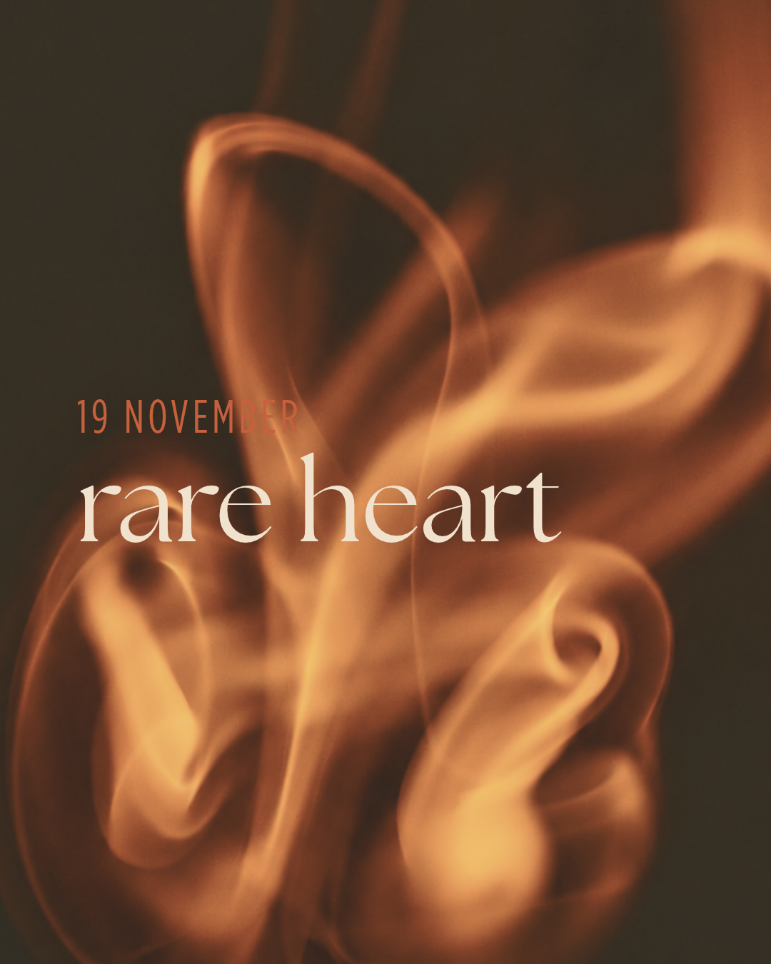 RARE HEART | online 19th nov